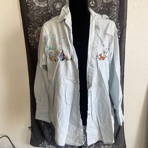 Vintage Disney Pooh button up